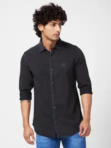 SPYKAR Slim Fit Opaque Casual Shirt