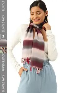 Trend Arrest Pack of 2 Printed Scarf