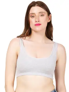 MYSHA Full Coverage Non Padded Non-Wired Dri Fit Sports Bra With All Day Comfort