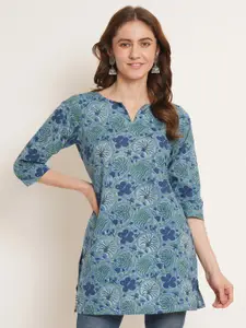 KALINI Floral Printed Pure Cotton Kurti