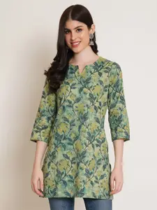 KALINI Floral Printed Pure Cotton Kurti