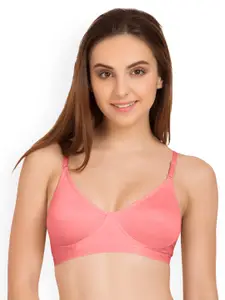 Tweens Coral Solid Non-Wired Non Padded T-shirt Bra TW-9265CRL