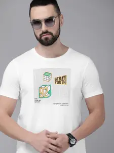 SPYKAR Graphic Printed Slim Fit T-shirt