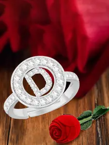 MEENAZ Silver-Plated Finger Ring