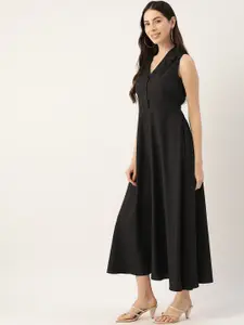 Chemistry Sleeveless Tie-Up A-Line Midi Dress