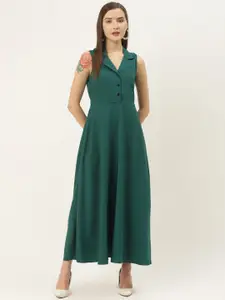 Chemistry Shirt Collar Maxi Dress