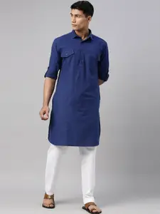 Kryptic Shirt Collar Pathani Kurta