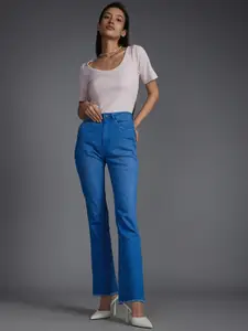 Recap Women Comfort Bootcut High-Rise Stretchable Jeans