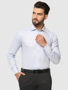 Blackberrys Spread Collar Slim Fit Pure Cotton Straight Formal Shirt