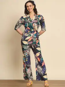 Cation Printed Top With Trousers