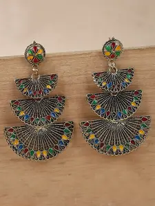 ANIKAS CREATION Gold Plated Chandbalis