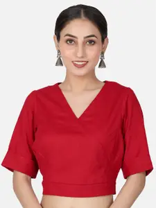 Llajja Pure Cotton Readymade Saree Blouse
