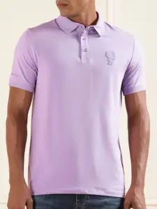 Karl Lagerfeld Polo Collar Cotton T-shirt