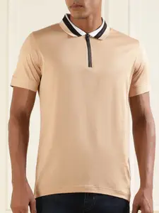 Karl Lagerfeld Polo Collar Pure Cotton T-shirt