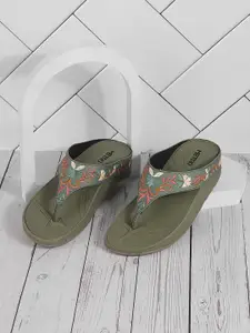 Metro Embroidered Flatform Heels