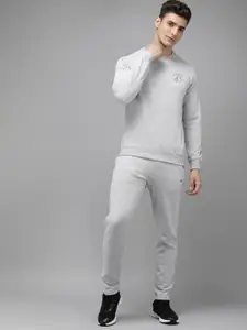 Wildcraft Solid Round Neck Sweatshirt And Track Pant