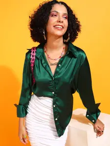 Popwings Relaxed Opaque Casual Shirt