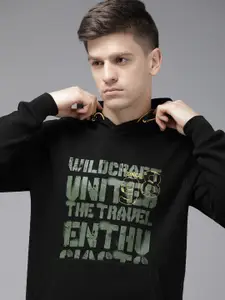 Wildcraft Graphic Printed Hooded Sweatshirt