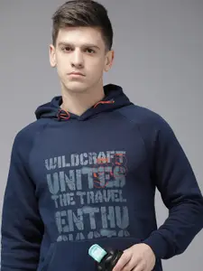 Wildcraft Graphic Printed Hooded Sweatshirt