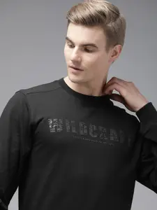 Wildcraft Brand Logo Graphic Printed Pure Cotton Sweatshirt