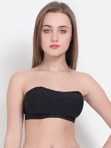 Lebami Medium Coverage Lightly Padded Bandeau Bra With All Day Comfort