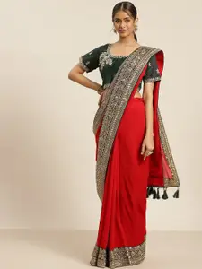 all about you Embroidered Saree