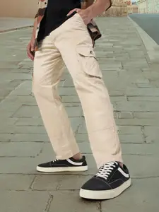 Urbano Fashion Men Mid Top Regular Fit Plain Cargos