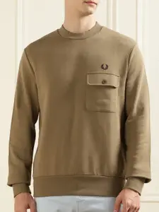 Fred Perry Round Neck Cotton Pullover