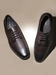 Liberty Men Leather Square Toe Formal Derbys