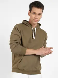 Campus Sutra Hooded Cotton Sweatshirt