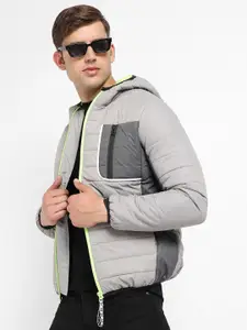 Campus Sutra Colourblocked Windcheater Outdoor Jacket