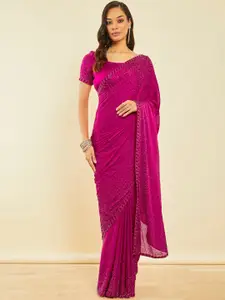 Soch Embellished Beads and Stones Saree