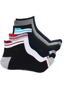 CRUSSET Men Pack Of 6 Assorted Ankle-Length Socks