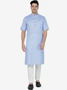 Modi Kurta Band Collar Regular Straight Kurta