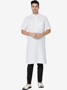 Modi Kurta Band Collar Regular Straight Kurta