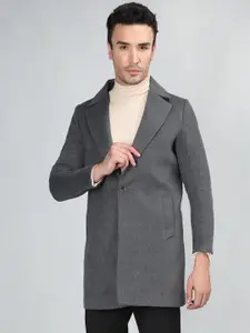 Dlanxa Single Breasted Tweed Overcoat