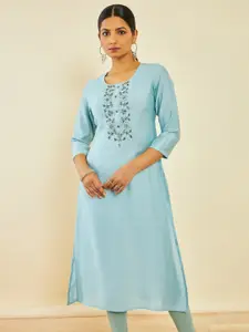 Soch Embellished Straight Kurta