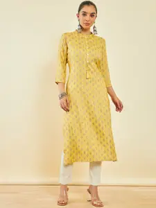 Soch Geometric Printed Kurta