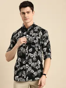 Anouk Men Relaxed Floral Printed Pure Cotton Casual Shirt