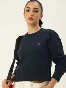 Kook N Keech Women Solid Pullover Sweatshirt