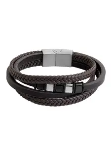bodha Stainless Steel Wraparound Bracelet