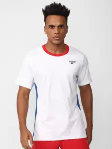 Reebok Brand Logo Detail Slim-Fit Pure Cotton T-shirt