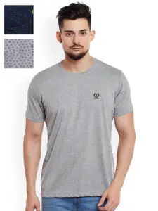 MACK JONNEY MACK Men Pack of 3 Slim-Fit T-Shirts