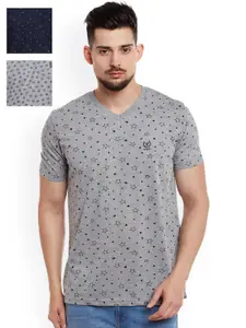 MACK JONNEY MACK Men Pack of 3 Slim-Fit T-Shirts