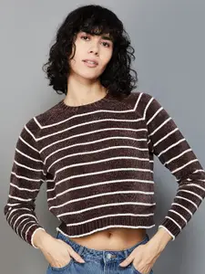 Ginger by Lifestyle Striped Sweatshirt