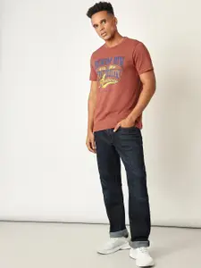 Lee Men Typography Printed Slim Fit T-shirt