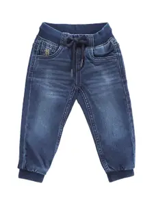 U.S. Polo Assn. Kids Boys Clean Look Light Fade Mid Rise Stretchable Jeans