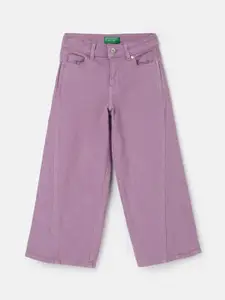 United Colors of Benetton Girls Wide Leg Jeans