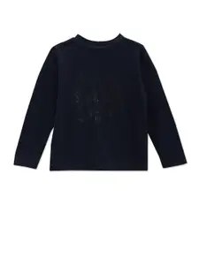 U.S. Polo Assn. Kids Boys Graphic Printed Pure Cotton T-Shirt