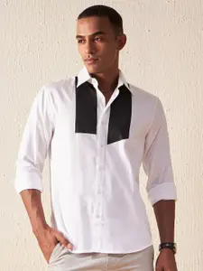 DENNISON Rubber Printed Party Wear Casual Shirt